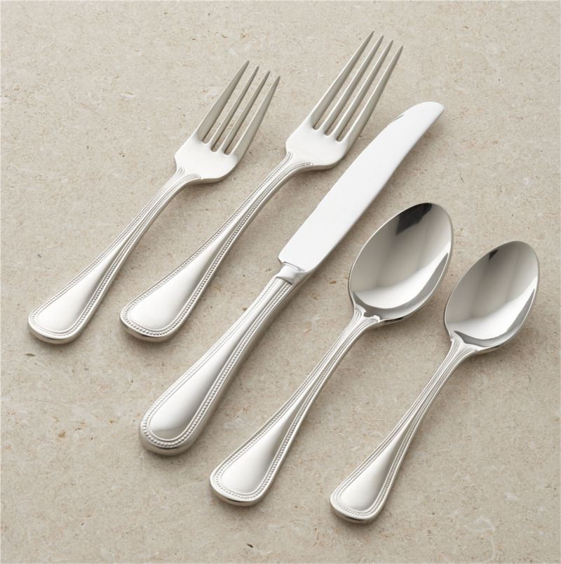 Grand Hotel II 20-Piece Flatware Set + Reviews | Crate & Barrel