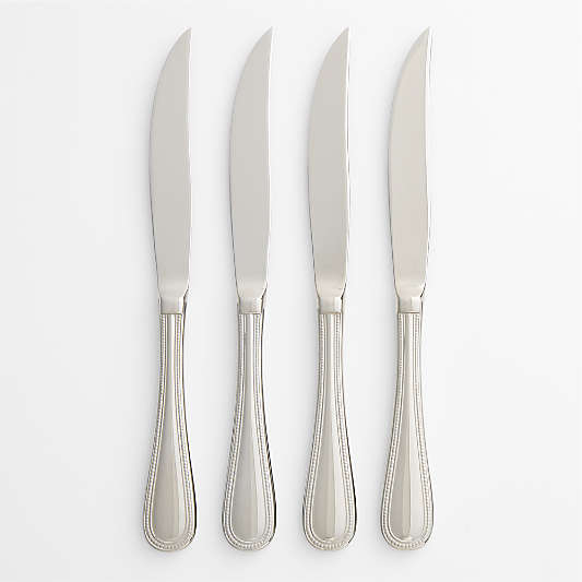 Grand Hotel II Mirror Steak Knives, Set of 4