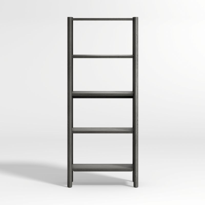 Emmer Charcoal Oak Bookcase - image 0 of 6