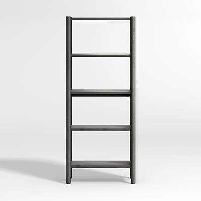 Emmer Charcoal Oak Bookcase