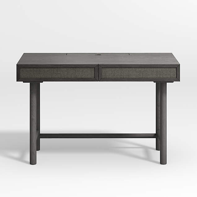 Sawyer Black Desk + Reviews Crate & Barrel
