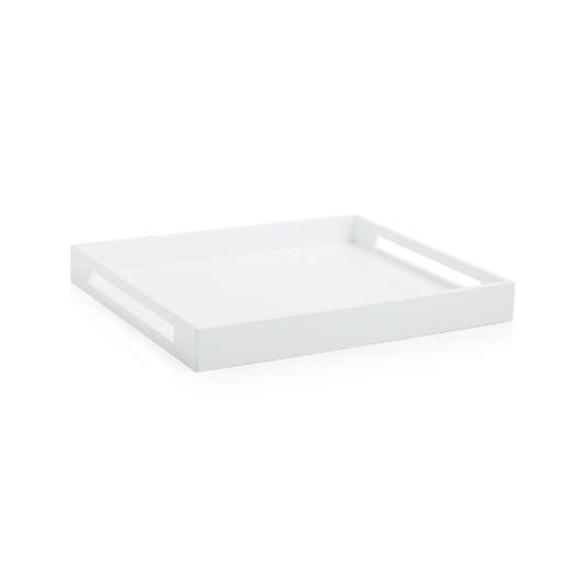 Grant White Serving Tray