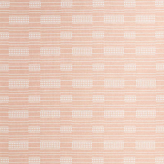 Graphic Stripe Elegant Pink Handwoven Flatweave Kids Performance Area Rug 5'x8'