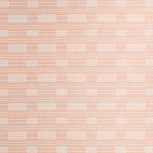 Graphic Stripe Elegant Pink Handwoven Flatweave Kids Performance Area Rug 8'x10'