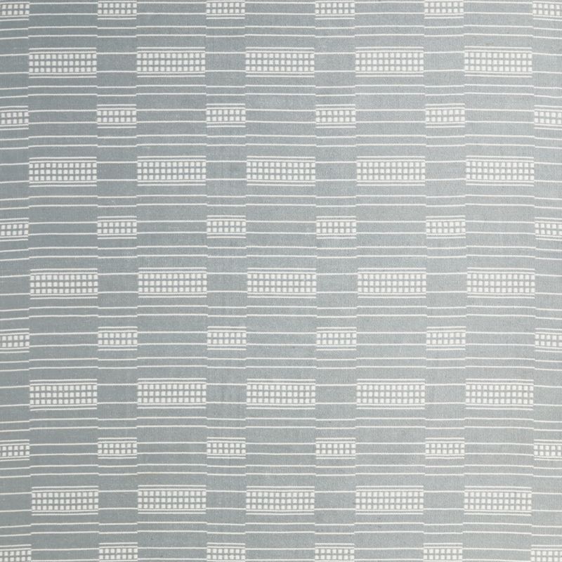 Graphic Stripe Mist Blue Handwoven Flatweave Kids Performance Area Rug 5'x8' - image 1 of 5