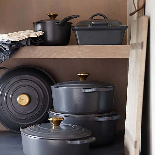 Le Creuset ® Graphite Grey Enameled Cast Iron Dutch Ovens