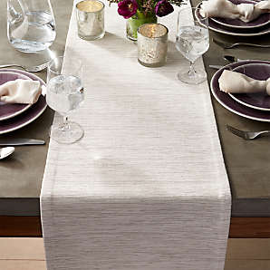 Table Runner Tablecloth Home Dining Table Decor Soft Solid Retro Ruffled Cotton 