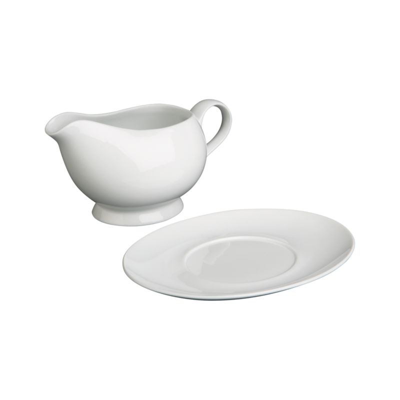 Aspen Gravy Boat with Saucer - image 7 of 11