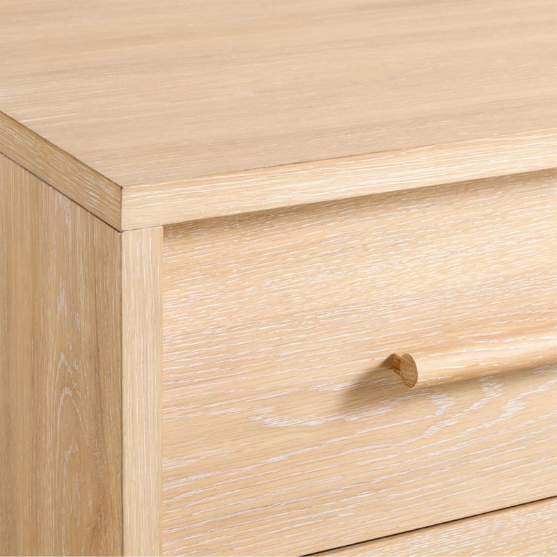 Grayson Natural Brown Oak Wood Wide 6-Drawer Kids Dresser - image 4 of 6