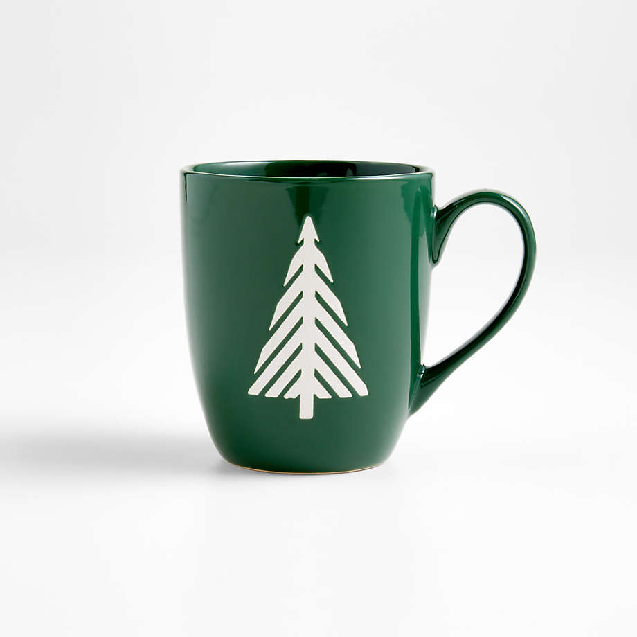 Green Forest Holiday Mug