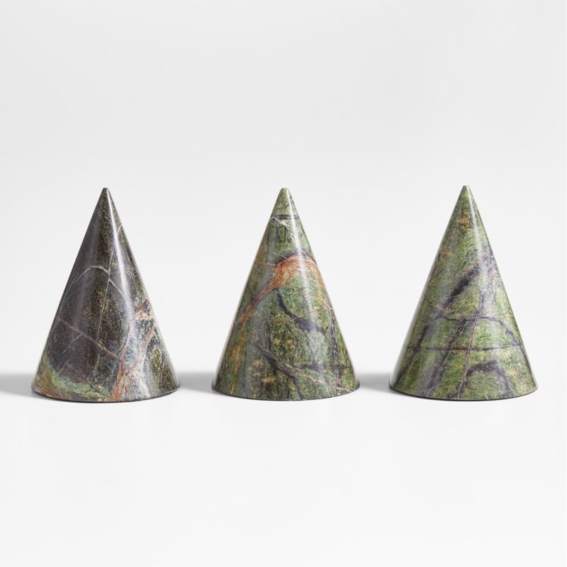 Marble Decorative Cone Sculpture - image 8 of 9