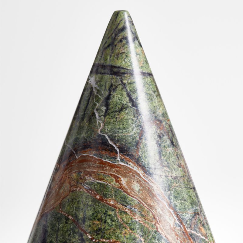 Marble Decorative Cone Sculpture - image 9 of 9