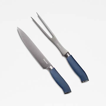 GreenPan Titanium 2-Piece Carving Knife Set, Titanium Coated