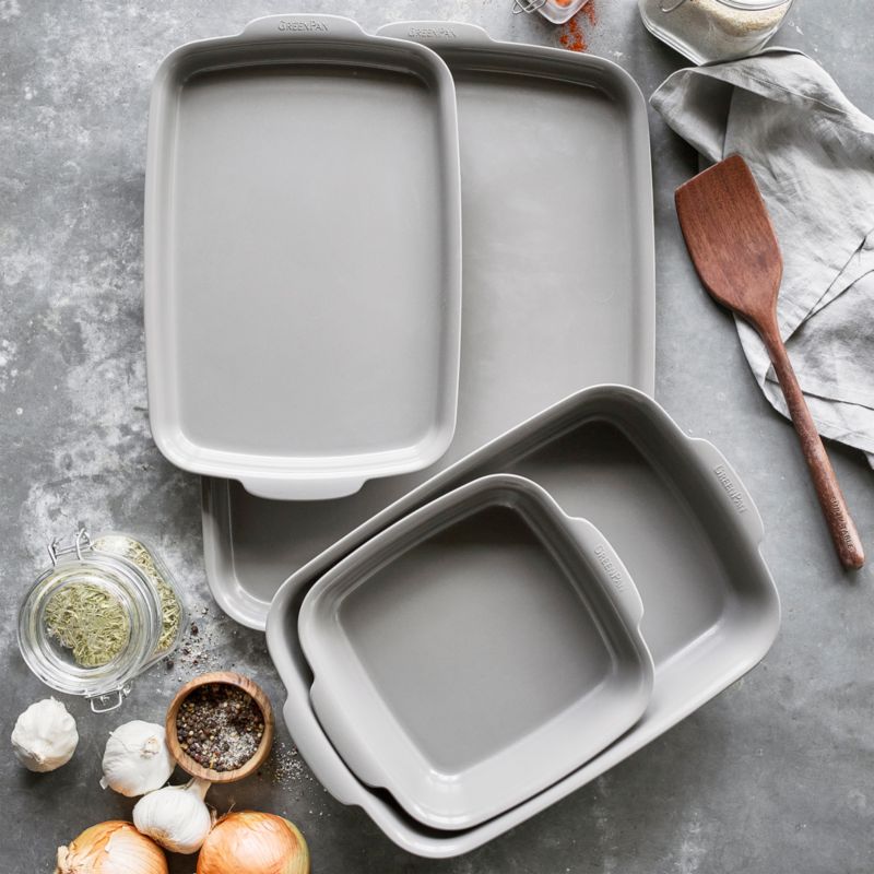 GreenPan Elite Ovenware Dark Grey 4-Piece Set - image 1 of 5