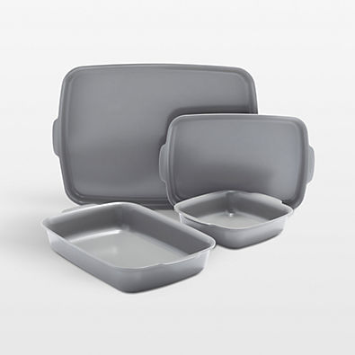 View GreenPan Elite Ovenware Dark Grey 4-Piece Set details