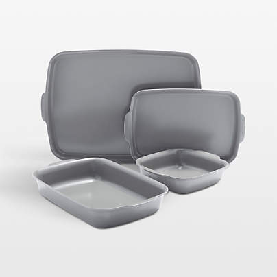 GreenPan Elite Ovenware Dark Grey 4-Piece Set