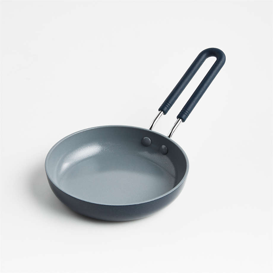 GreenPan Navy Ceramic NonStick 5" Mini Round Egg Pan + Reviews Crate
