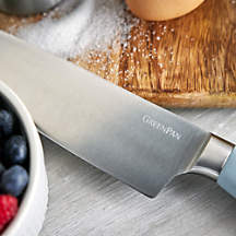 Greenpan Blue Haze Piece Titanium Knife Set Reviews Crate Barrel