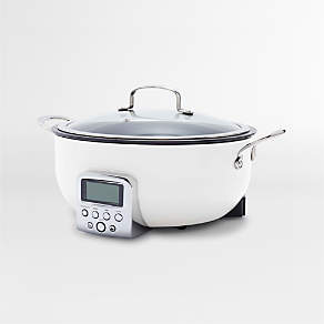 Elite 6-Quart Slow Cooker, Black