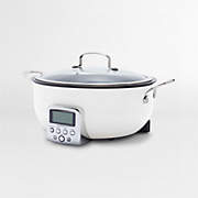 All-Clad 7-Quart Deluxe Slow Cooker with Aluminum Insert + Reviews, Crate  & Barrel