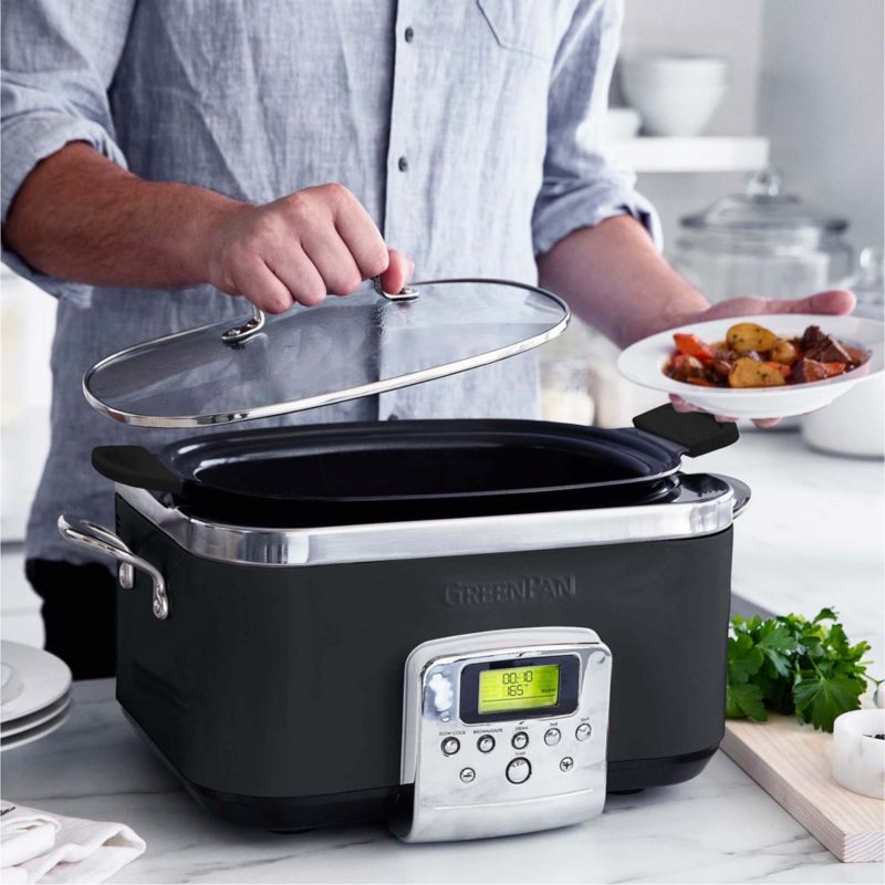 GreenPan Elite Black Slow Cooker