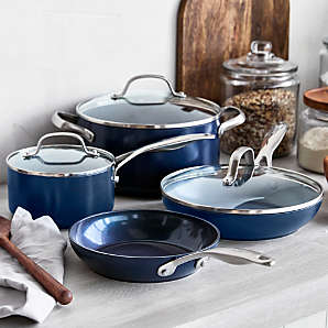 Blue Diamond Green 30-Piece Cookware Set