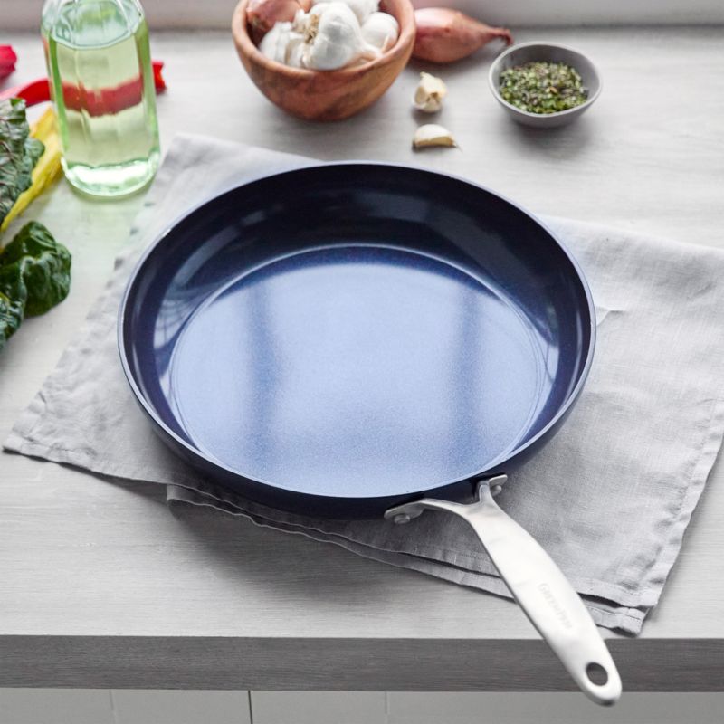 GreenPan ™ Valencia Pro Ceramic 12" Midnight Blue Frying Pan - image 2 of 8