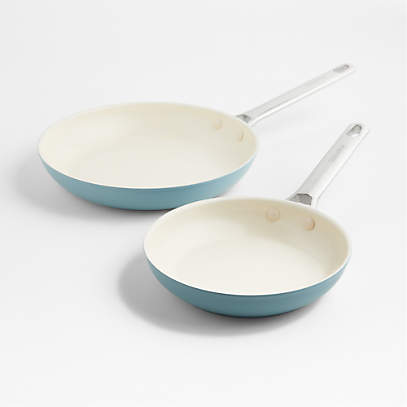 Greenpan Padova Pro Blue Haze 10-Piece Non-Stick Ceramic Cookware Set +  Reviews