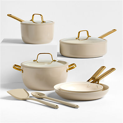 View GreenPan ™ Reserve Pro Macadamia 10-Piece Ceramic Nonstick Cookware Set details