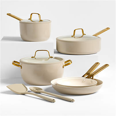 GreenPan ™ Reserve Pro Macadamia 10-Piece Ceramic Non-Stick Cookware Set