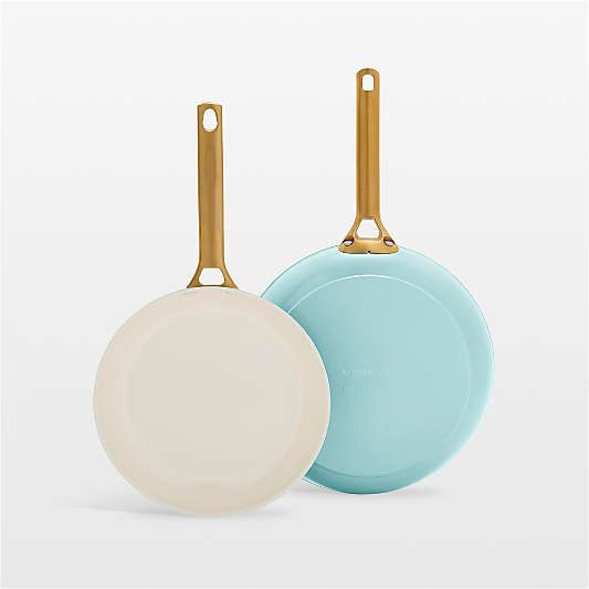 GreenPan ™ Reserve Pro Seaside Ceramic Nonstick 10" and 12" Fry Pans Set