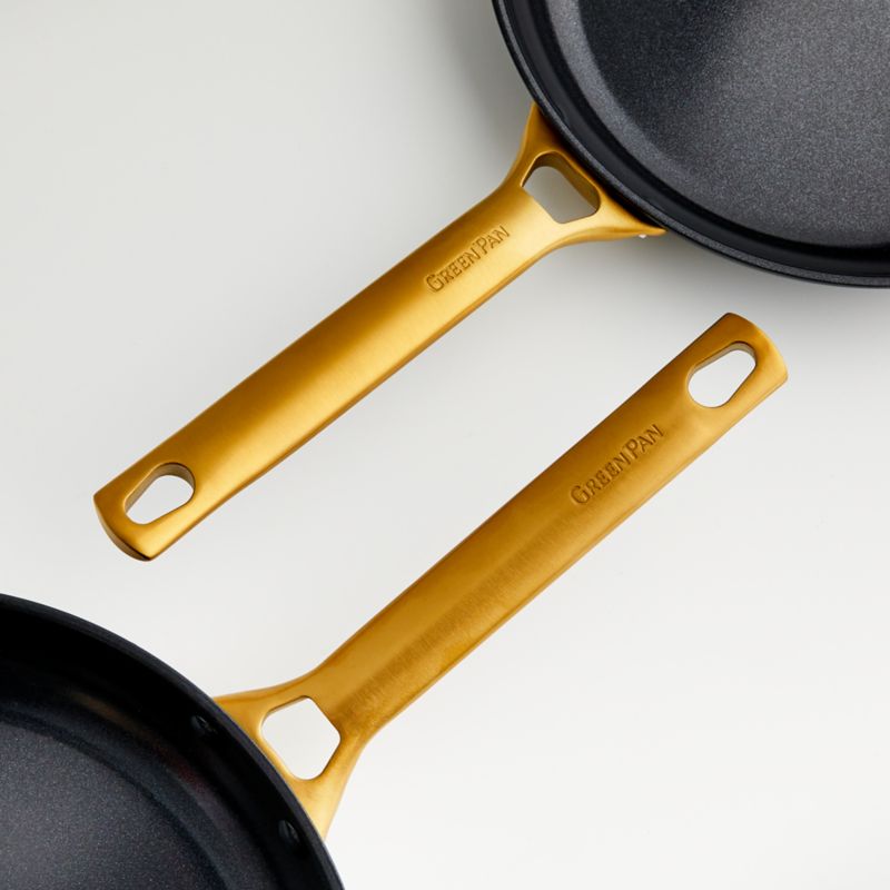 GreenPan ™ Reserve Black 2-Piece 10" and 12" Ceramic Non-Stick Frying Pan Set - image 1 of 8