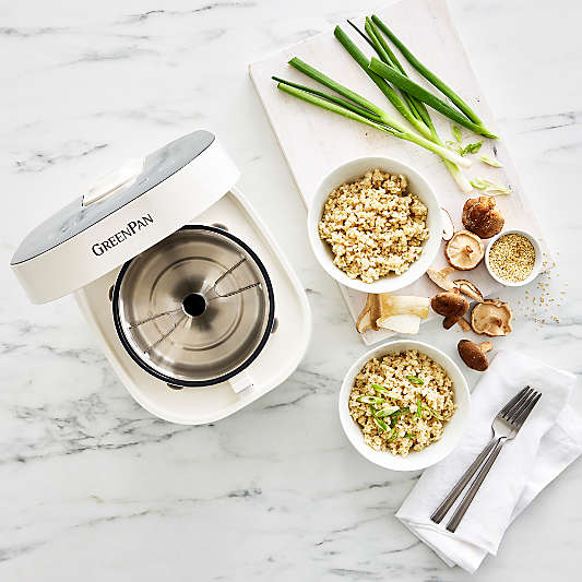 GreenPan â„¢ Rice Cooker with Carb Reduction in Cloud Cream