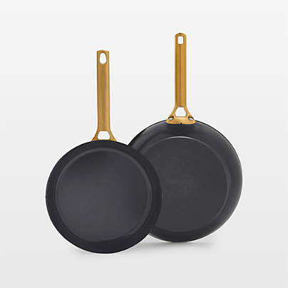 GreenPan ™ Reserve Pro Black Ceramic Non-Stick Fry Pans, Set of 2