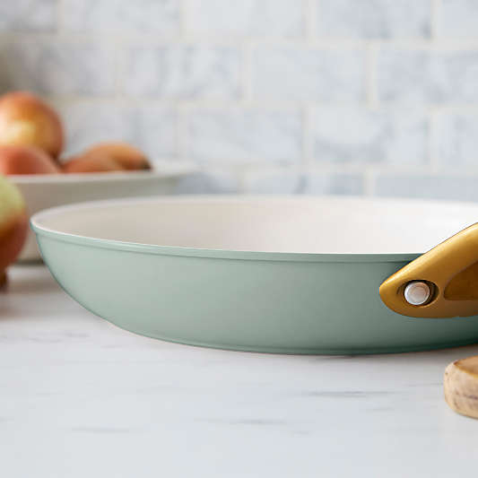 GreenPan â„¢ Reserve Pro Moss Ceramic Non-Stick 10" and 12" Fry Pans Set