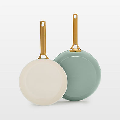 View GreenPan ™ Reserve Pro Moss Ceramic Nonstick 10" and 12" Fry Pans Set details