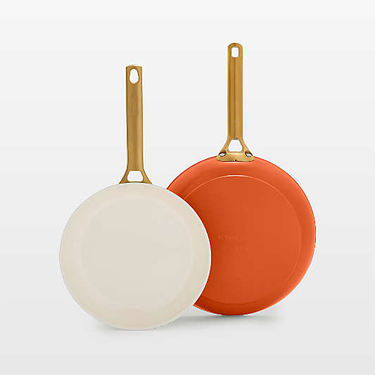 GreenPan ™ Reserve Pro Harvest Ceramic Nonstick 10" and 12" Fry Pans Set