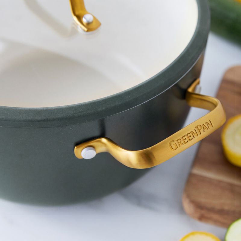 GreenPan™ Reserve Pro Spruce 10-Piece Ceramic Nonstick Cookware Set - image 5 of 8