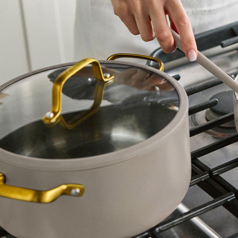 GreenPan™ Reserve Pro Macadamia 10-Piece Stainless Steel Cookware Set with Bonus Tools - image 7 of 8