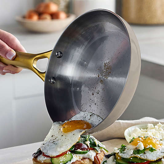 GreenPan™ Reserve Pro Macadamia 10-Piece Stainless Steel Cookware Set with Bonus Tools