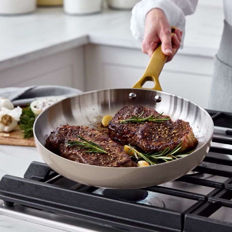GreenPan™ Reserve Pro Macadamia 10-Piece Stainless Steel Cookware Set with Bonus Tools - image 6 of 8