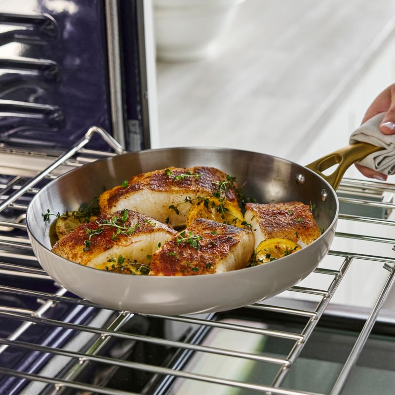 GreenPan™ Reserve Pro Macadamia 10-Piece Stainless Steel Cookware Set with Bonus Tools - image 3 of 8