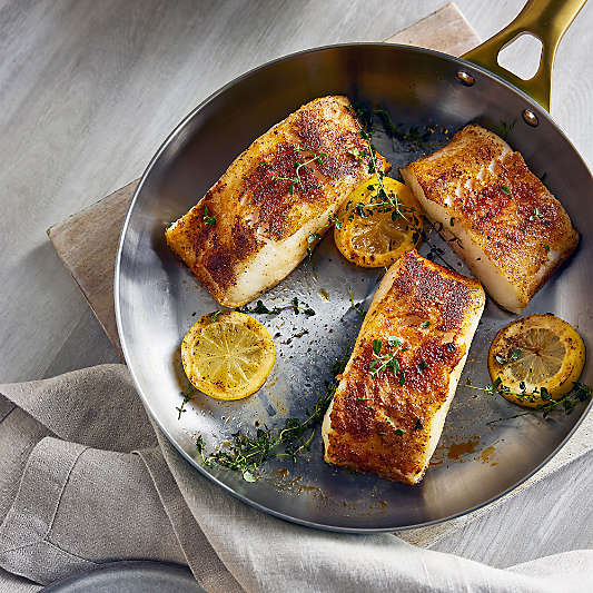 GreenPan™ Reserve Pro Oxford Blue Stainless Steel 10" and 12" Fry Pan Set