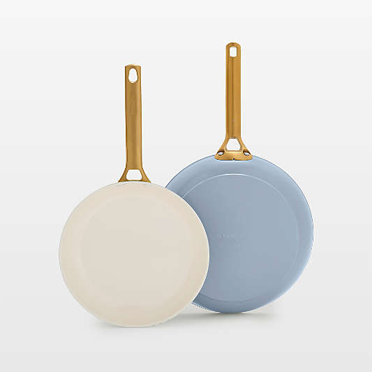 GreenPan â„¢ Reserve Pro Glacier Ceramic Non-Stick 10" and 12" Fry Pans Set