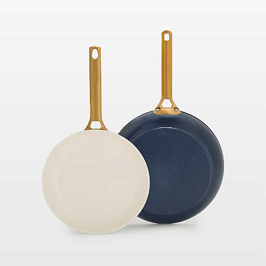 GreenPan ™ Reserve Pro Oxford Blue Ceramic Non-Stick Fry Pans, Set of 2