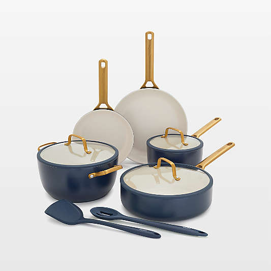 GreenPan ™ Reserve Pro Oxford Blue 10-Piece Ceramic Non-Stick Cookware Set