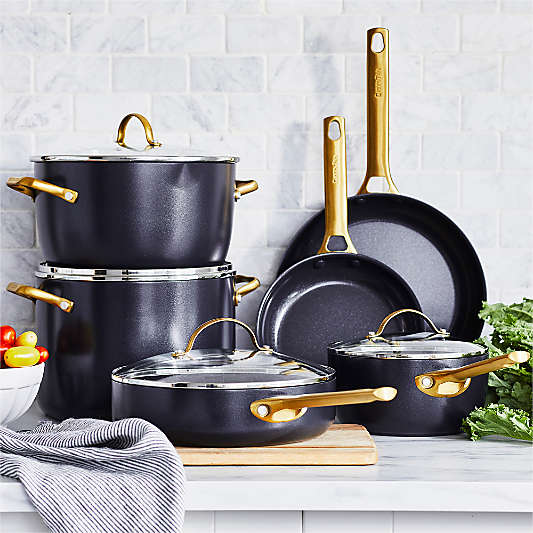 GreenPan â„¢ Reserve Black 10-Piece Ceramic Non-Stick Cookware Set