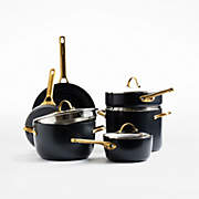 Caraway Home 7-Piece Silt Green Non-Stick Ceramic Cookware Set + Reviews, Crate & Barrel