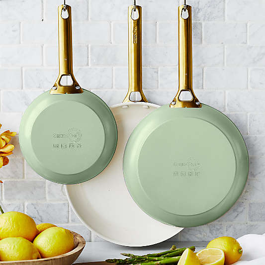 GreenPan ™ Reserve Sage 3-Piece Ceramic Non-Stick Fry Pan Set