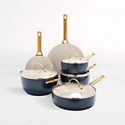 GreenPan Valencia Pro Ceramic Nonstick Ceramic Cookware Set · 11 Piece Set